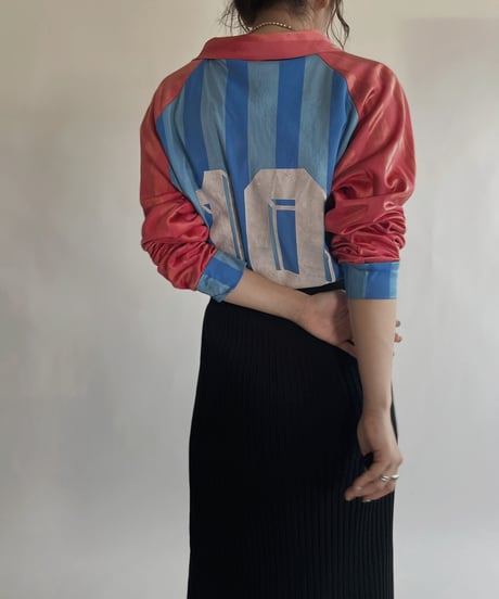 【USED】 Long Sleeved Soccer T-shirt / 220604-006