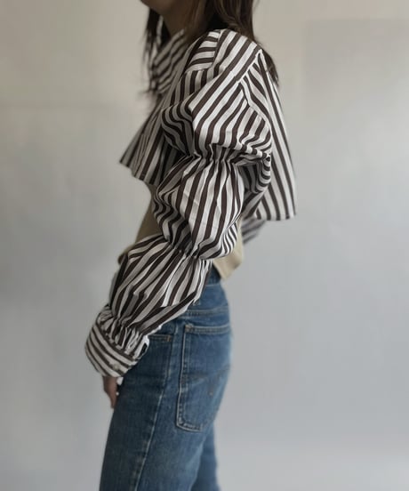 【RE;CIRCLE】 RE Puff Sleeved Shirt / 220630-001