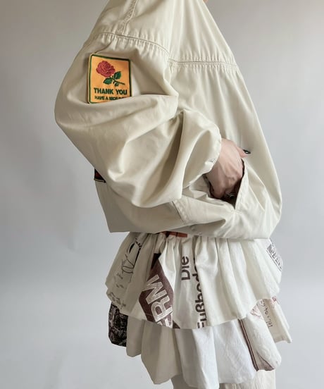 【RE;CIRCLE】 Re Eco Bag Maki Skirt /  250417-012