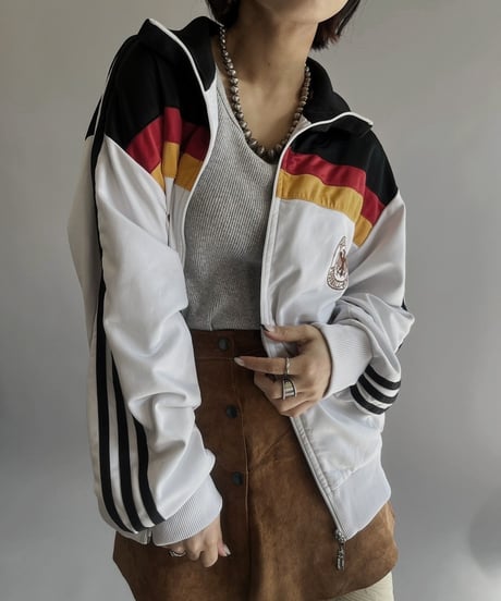 【USED】80s adidas Jersey Top /240224-016