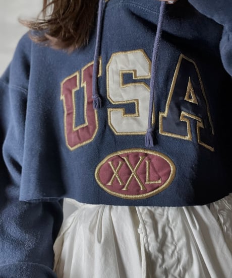 【USED】   Cut off Sweat USA/211020-031