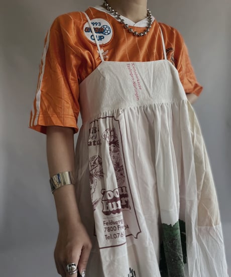 【RE;CIRCLE】RE Eco-Friendly Bag Camisole Long One-piece / 230525-013