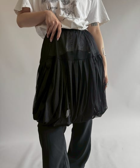 【USED】 Sheer Mini Skirt  / 250705-003