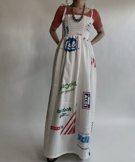 【RE;CIRCLE】RE Eco-Friendly Bag Camisole One-piece / 220512-021