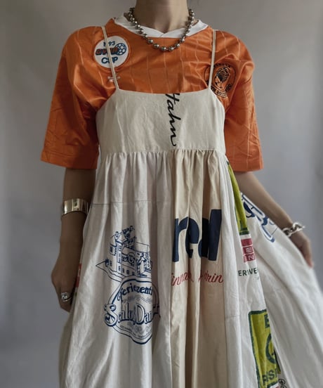 【RE;CIRCLE】RE Eco-Friendly Bag Camisole Long One-piece / 230525-014