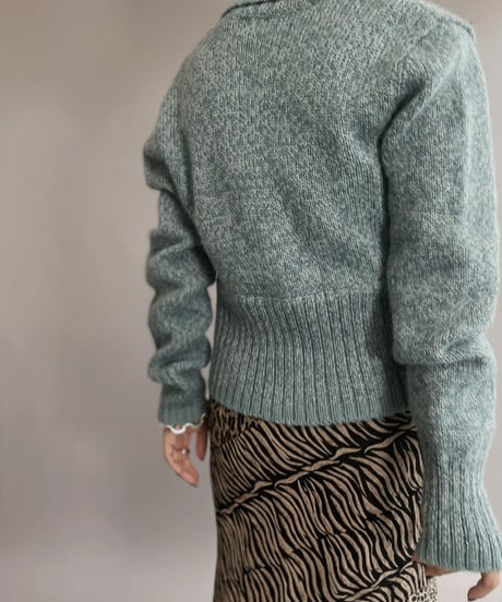 【USED】  Knit Cardigan / 221015-025