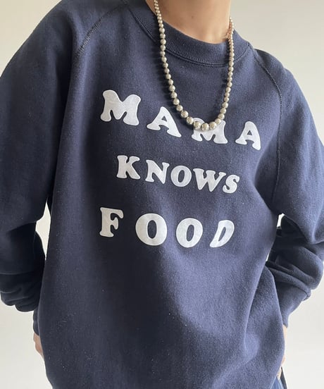 【USED】 Made in USA 90's Santee MAMA Sweat /250215-005