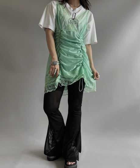 【RE;CIRCLE】RE Code Lingerie Camisole Top  / 230817-015