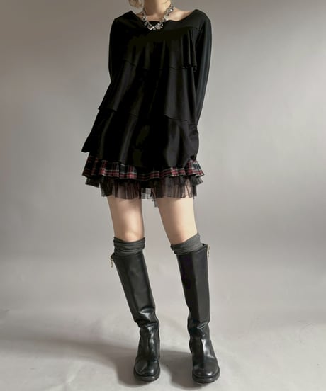 【USED】 Vivienne Westwood RED LABEL Tiered Cut Top/ 260228-020