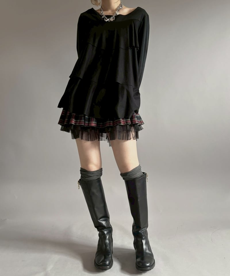 USED】 Vivienne Westwood RED LABEL Tiered Cut T