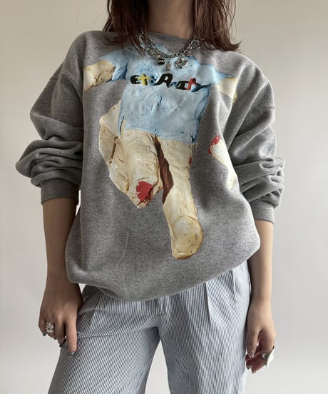 【USED】 END IS NEAR L/S Sweat Top /250329-014