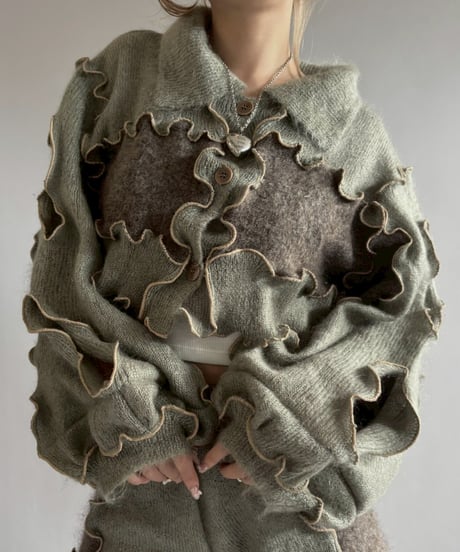 【RE;CIRCLE】 RE Mellow Mohair Knit Set up/ 251127-001