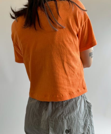 【USED】 RESIZED 70~80's Felt Print T-Shirt / 250802-018