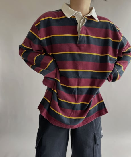 【USED】 Ivy Crew Rugby Shirt / 220910-009