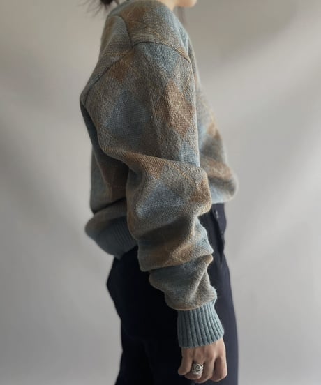 【USED】 OLD GAP Argyle Knit / 231028-011