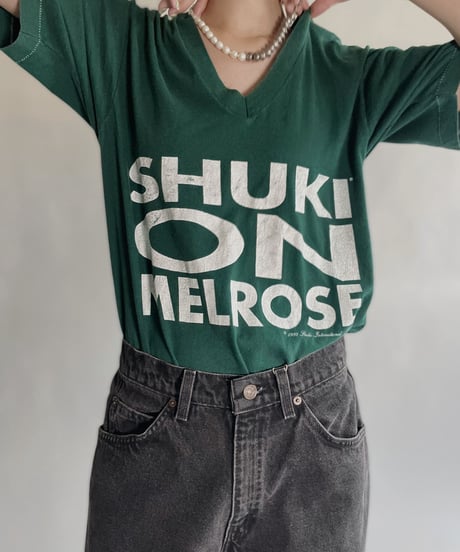 【USED】 T-shirt "Shuki On Melrose" / 220723-016