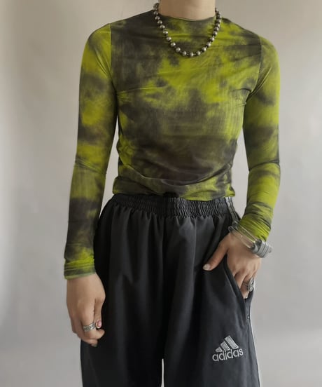【USED】 L/S Mesh Top   / 230422-002