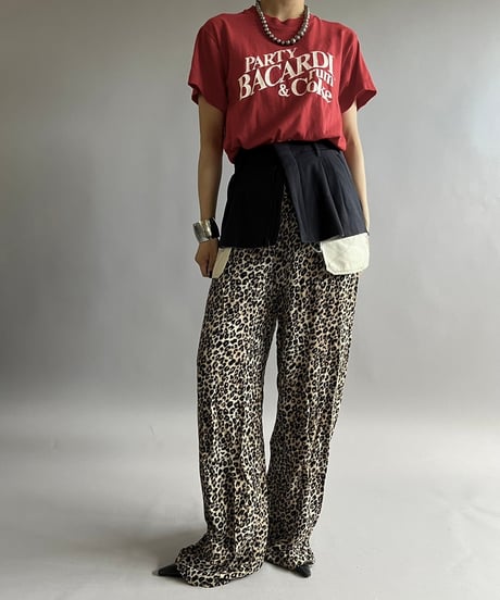 【USED】Made in USA 80's Screen Stars Vest BACARDI T-Shirt /240824-048