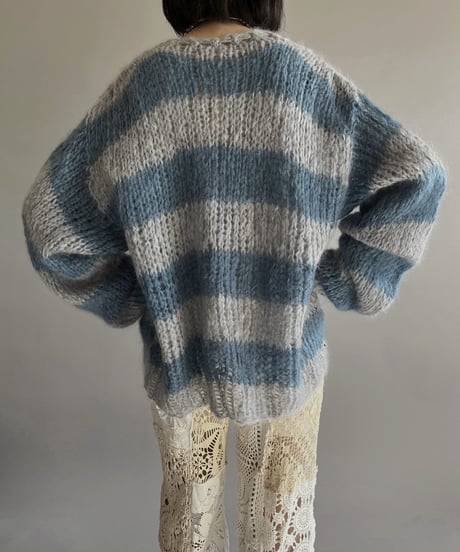 【USED】 Mohair Knit Top /240127-006