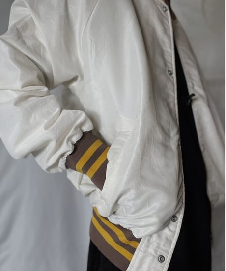 【USED】 Nylon Stadium Jacket / 220107-022