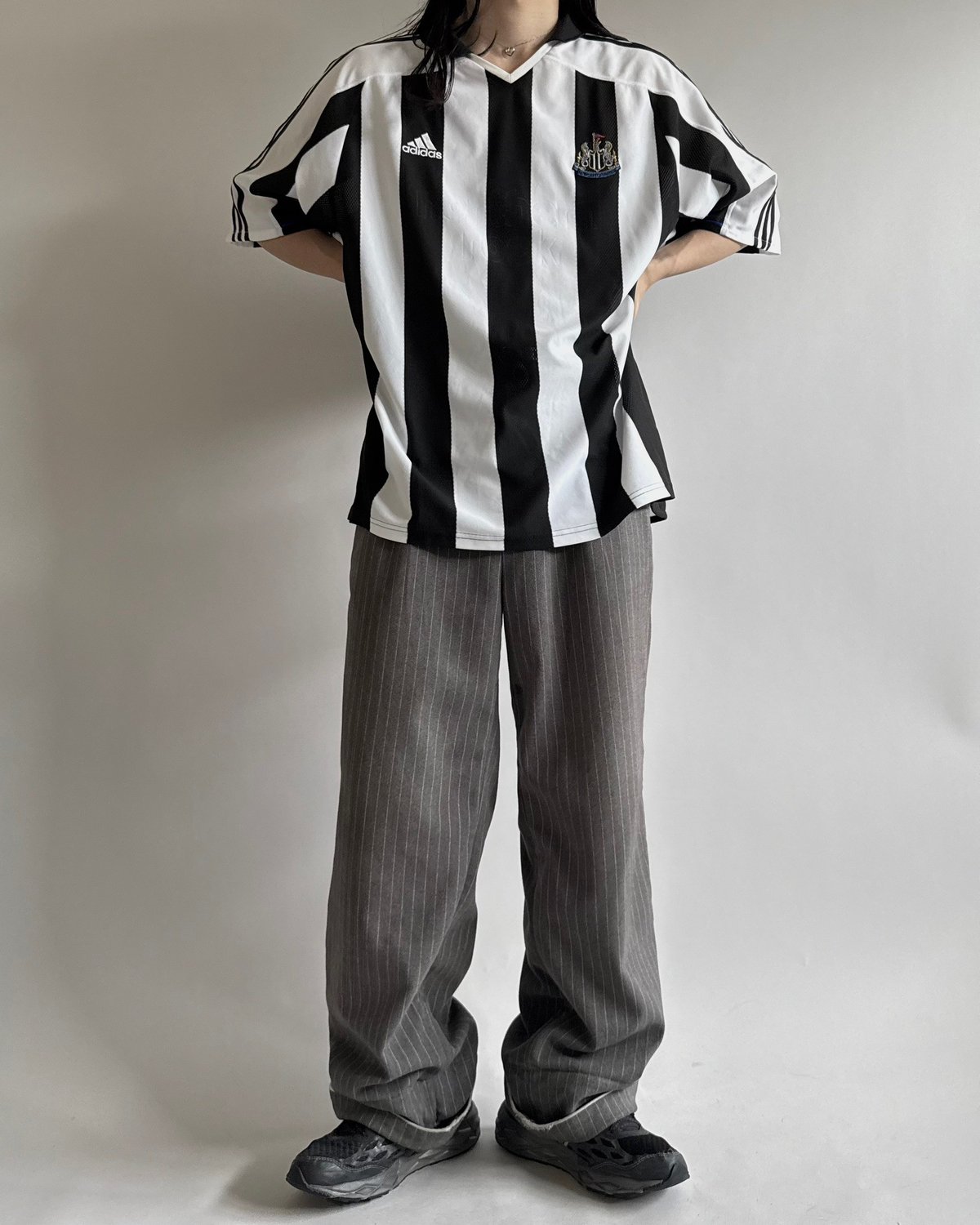 USED】 adidas Newcastle United Soccer Shirt/ 25