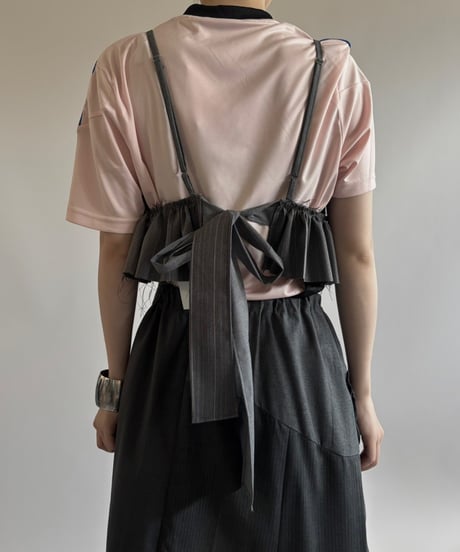 【RE;CIRCLE】 RE Suit Frill Bustier / 250717-006