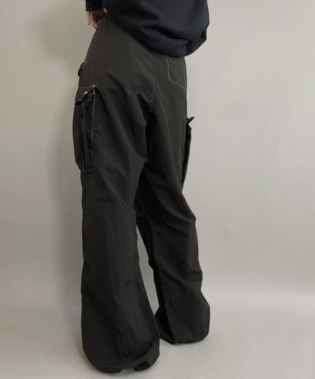 【USED】 Army Snow Pants Dyed Black / 221022-011