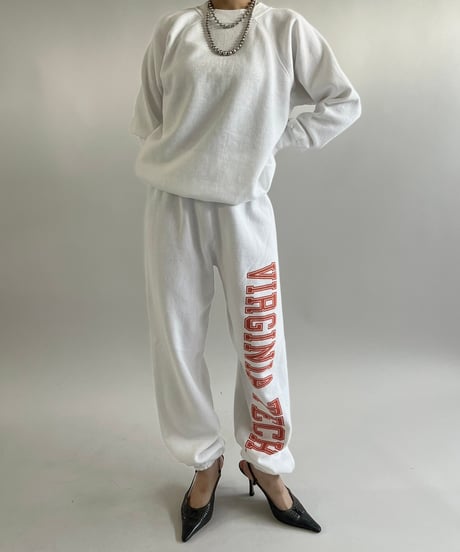 【USED】 90's Tultex VIRGINIA TECH Sweat Pants /250215-022