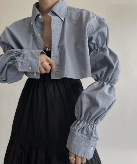 【RE;CIRCLE】 RE Puff Sleeved Shirt / 220630-009
