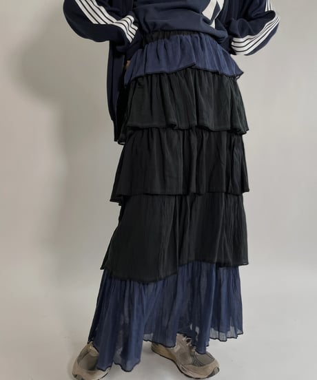 【RE;CIRCLE】 RE Indian Cotton Skirt / 220503-012