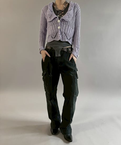 【USED】 Mesh Knit Bolero / 260307-008