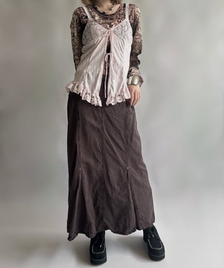 【USED】 Design Sheer top / 250906-005