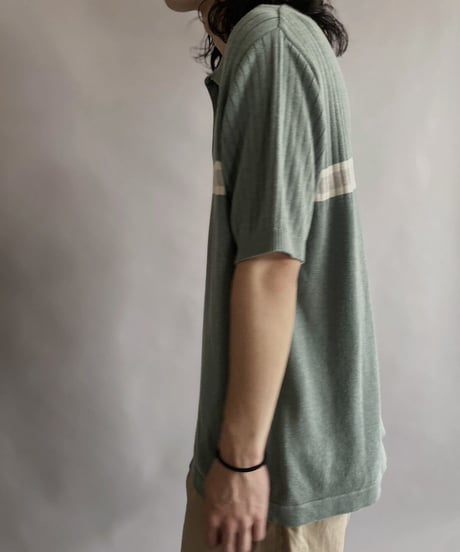 【USED】 S/S knit polo shirt / 230605-008