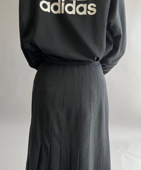 【USED】 Wool Pleats Skirt/ 240921-003