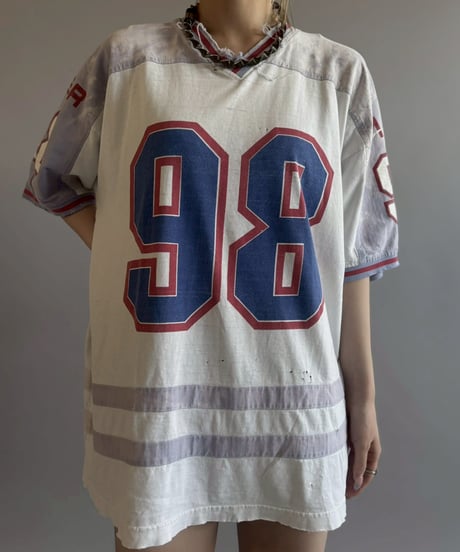 【USED】 Damage Numbering T-Shirt / 260523-006