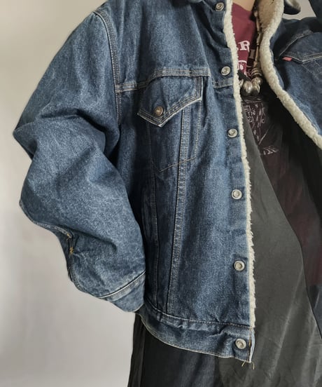 【USED】 Levi's Denim Boa Jacket / 221203-008