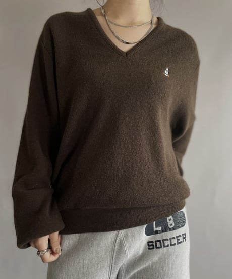 【USED】 Grand Slam Munsingwear Knit Sweater / 221203-019
