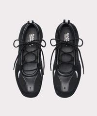 【OUTLET / ROCKFISH WEATHERWEAR】NICOLE WEAVING LACEUP SNEAKERS Black / RF1SHBE3SK007