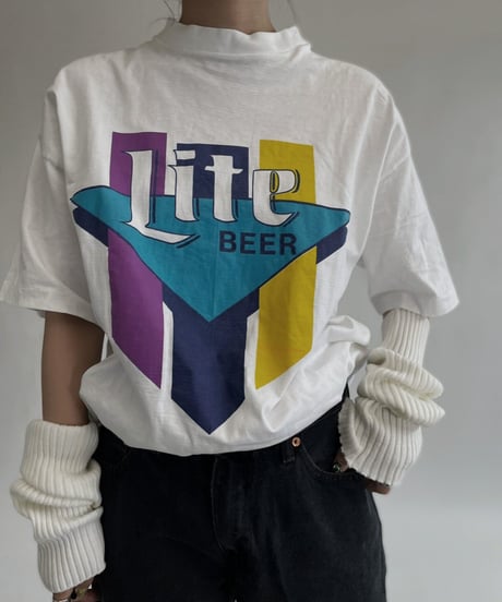 【USED】 T-shirt "Life BEER" / 220827-010