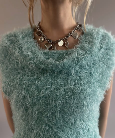 【USED】 Shaggy Knit Top / 260704-018