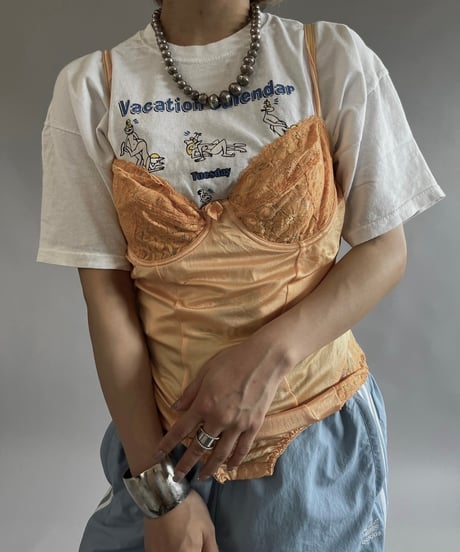 【USED】 Camisole Leotard Top  /240622-014