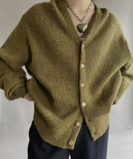 【USED】  Brentwood Sportswear Alpaca Knit Cardigan / 230202-021