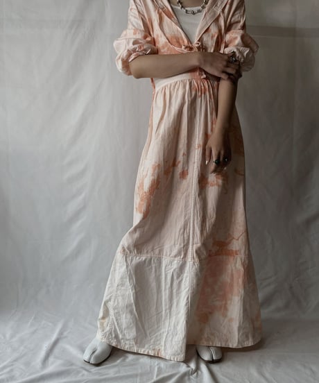 【RE;CIRCLE】  RE Tie-dyed Medical S/S One-piece①/20210819-038