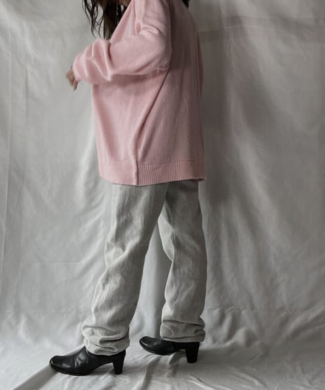 【USED】   LACOSTE Knit Cardigan③/210930-023