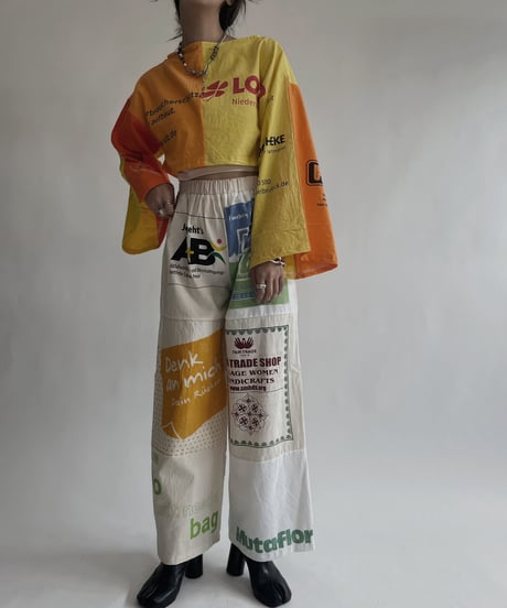 【RE;CIRCLE】 RE Eco-Friendly Bag Pants / 220804-006