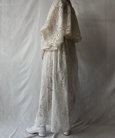 【RE;CIRCLE】  RE Lace L/S One-piece/20210819-047