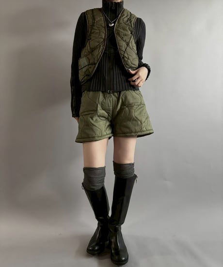 【RE;CIRCLE】 RE Liner Code Vest Khaki / LINER-06