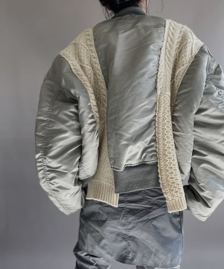 【RE;CIRCLE】 RE MA-1 Alan Docking Jacket / 221208-011