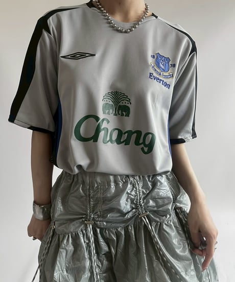 【USED】14~15's UMBRO Everton Soccer Shirt / 250712-007