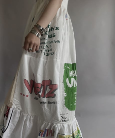【RE;CIRCLE】RE Eco-Friendly Bag Camisole Long One-piece / 230427-016